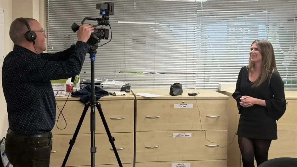 Estate and letting agents on camera confidence course